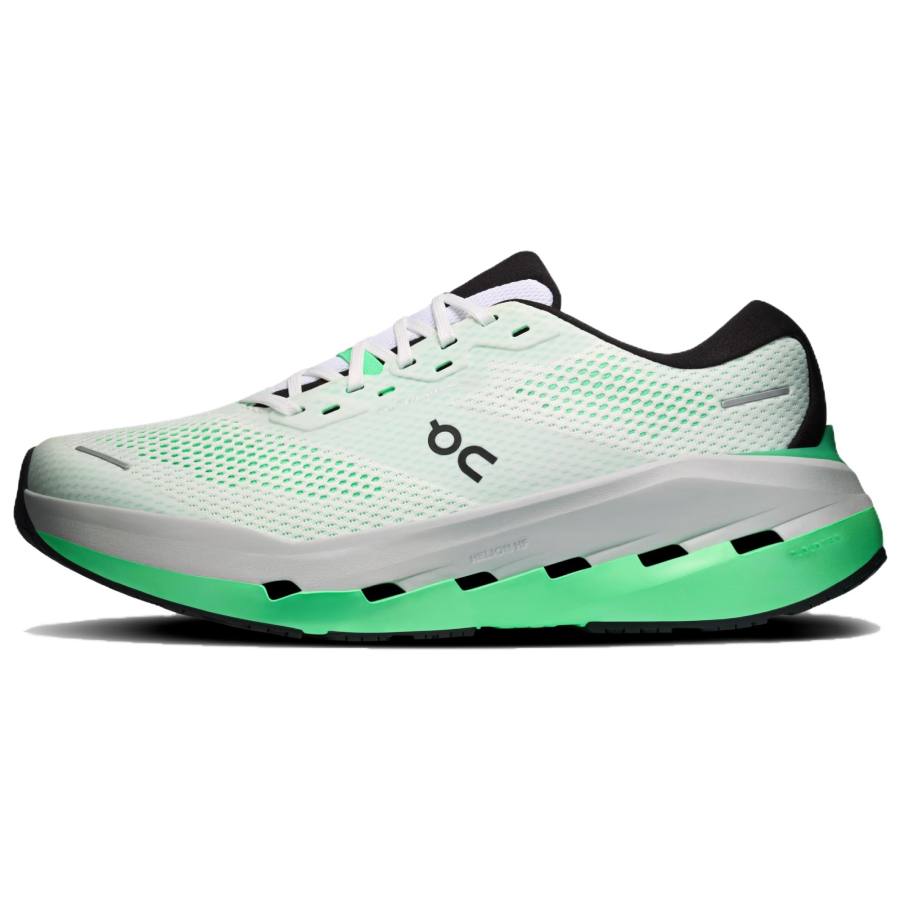On On Cloudrunner 3 Running Shoes Men's Low Top White Green