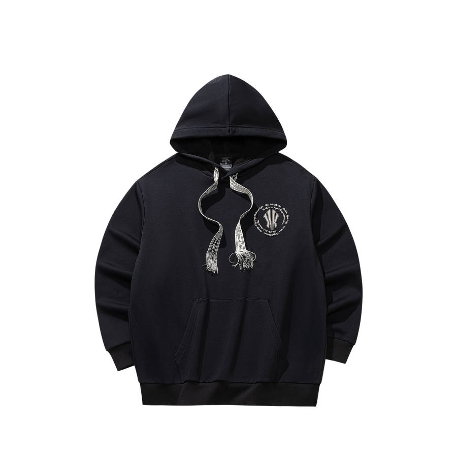 ANTA Irving Collection Sweatshirts Unisex Basic Black 3 Hooded Non Detachable Moderate