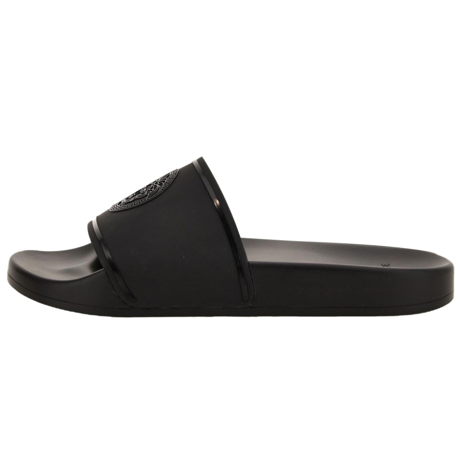 VERSACE VERSACE Slide Slippers Men's Black