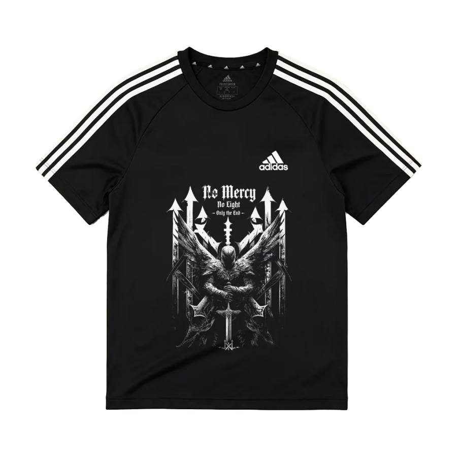 Adidas Adidas Football T Shirts Unisex Black Crew Neck Moderate Other
