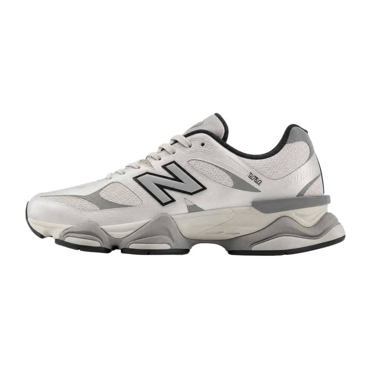 New Balance New Balance NB 9060 Casual Shoes Unisex Low Top Metallic Silver With Grayish