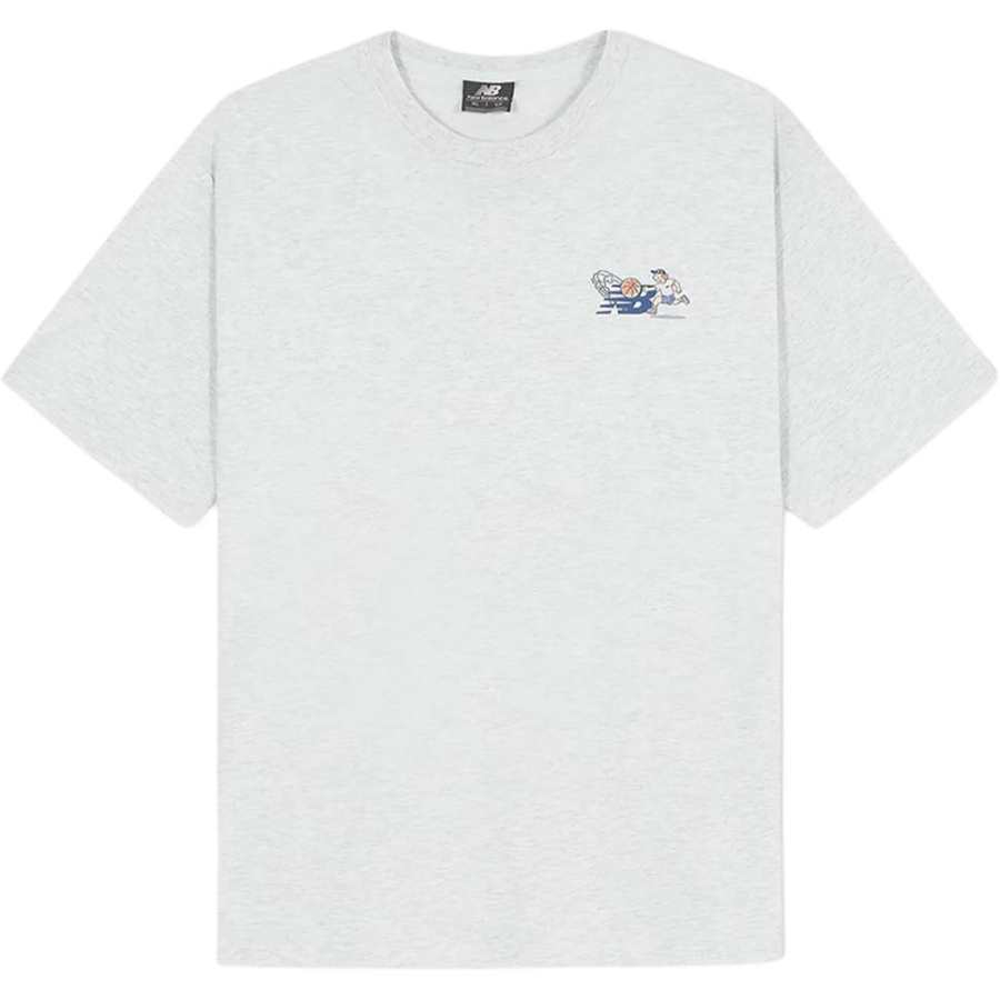 New Balance New Balance T Shirts Men's Gray Crew Neck