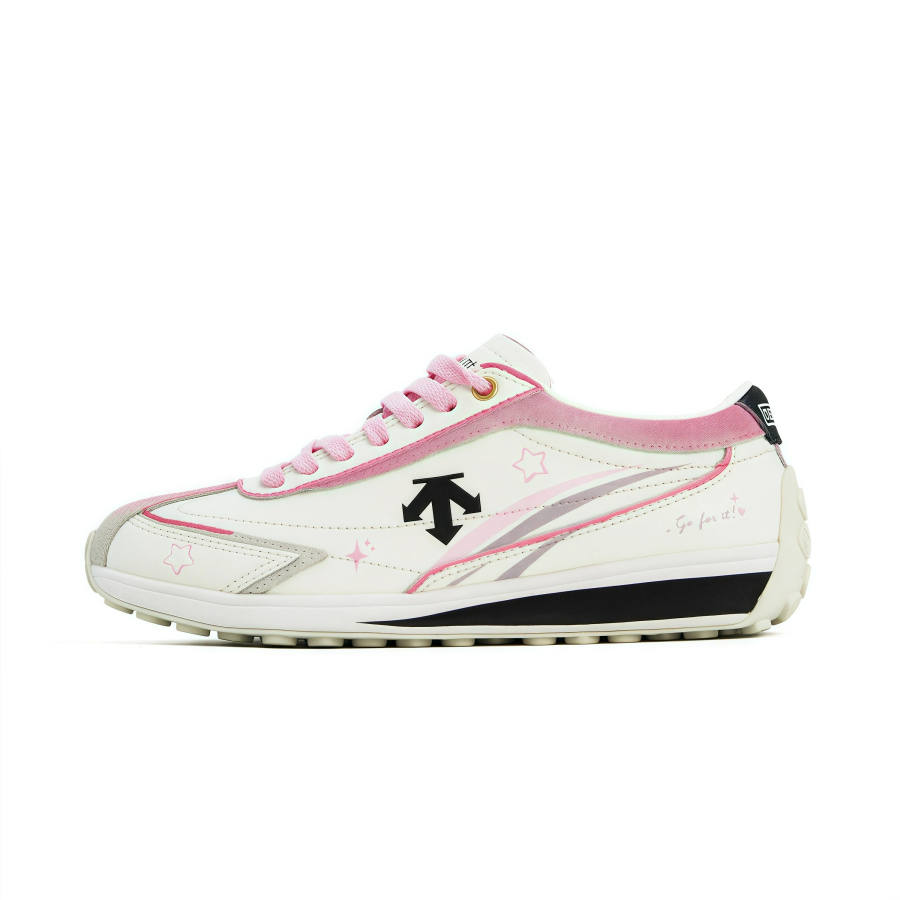 DESCENTE Cron Racer Casual Shoes Unisex Low Top Pink