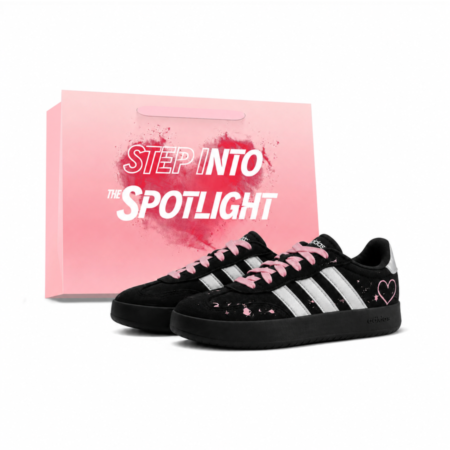 Adidas Adidas BARREDA German Army Trainers Unisex Low Top Pink