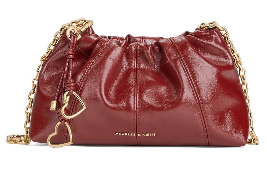 CHARLES&KEITH Pu Shoulder Bag, Crossbody Bag Small Women's Multicolor