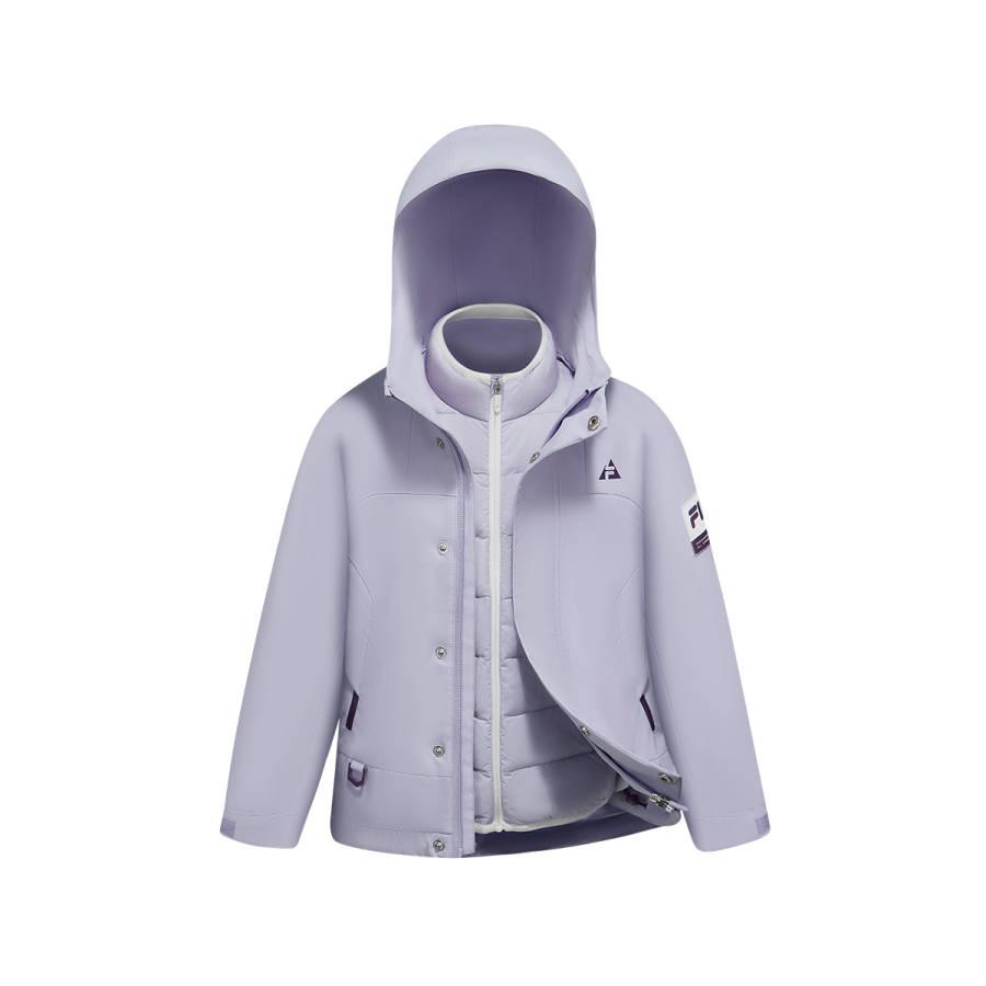 FILA KIDS Down Jackets Hooded Non Detachable Moderate
