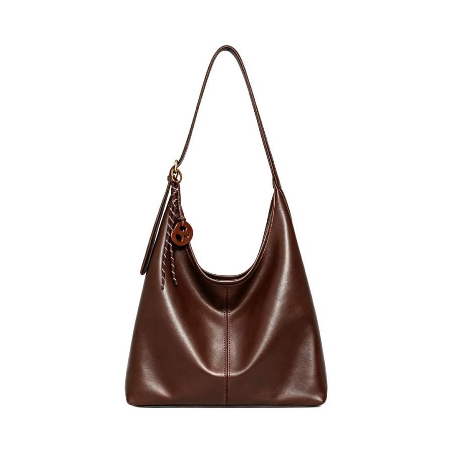 LOLLiPOPS Synthetic Leather Mom Elegance Elegant Crossbody Bags Women's Coffee