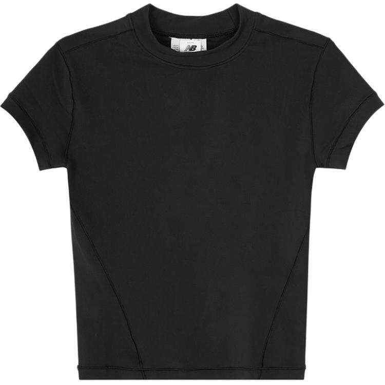 New Balance New Balance T Shirts Women's Black Crew Neck