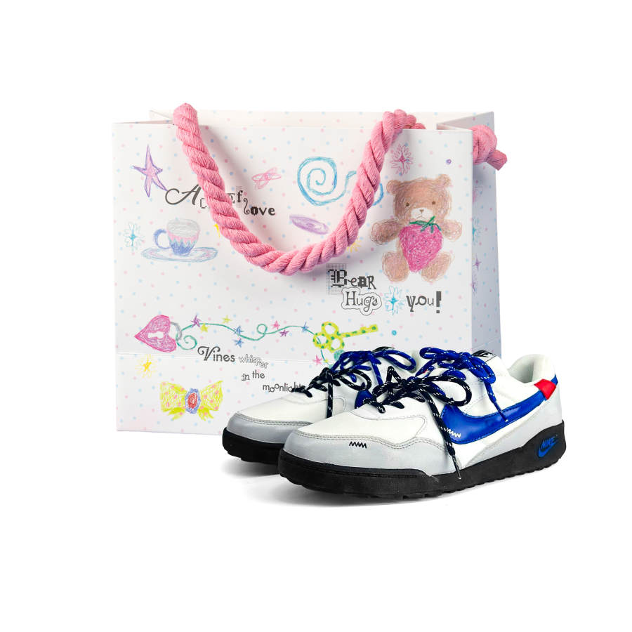 Nike Nike Terra Manta Casual Shoes Unisex Low Top White Blue Brown