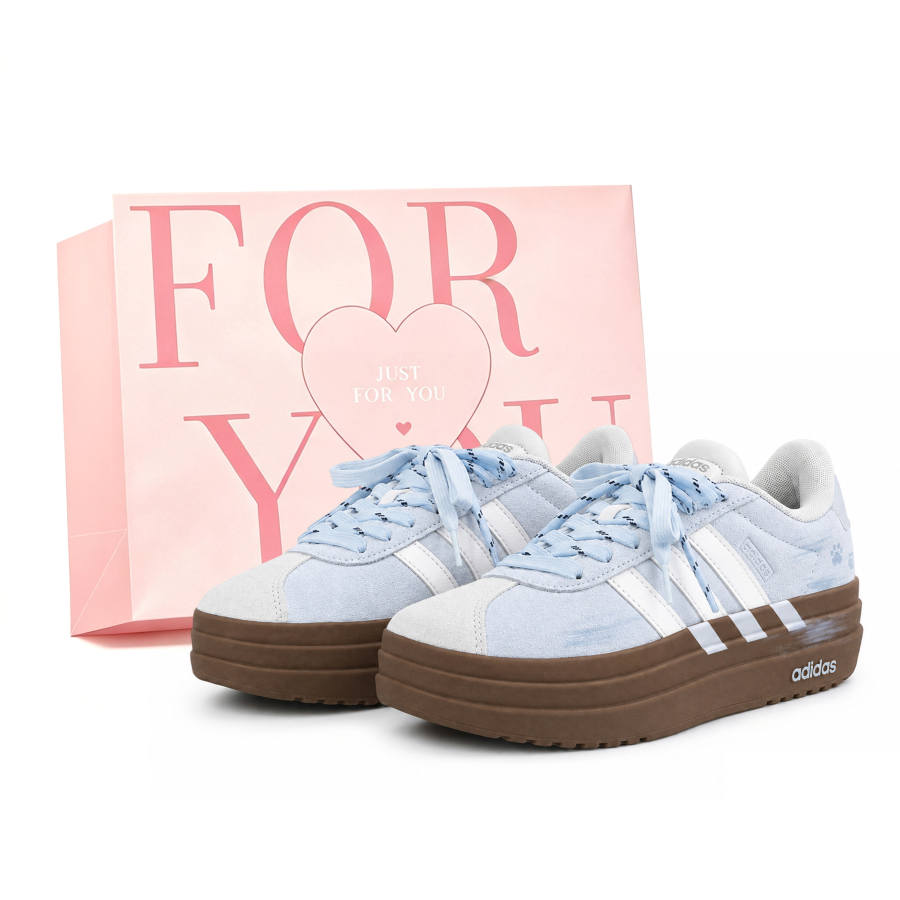 Adidas Adidas VL Court Bold German Army Trainers Women's Low Top White