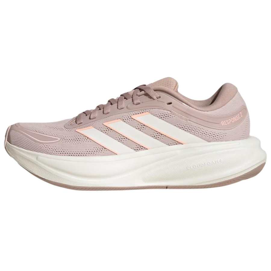 Adidas Adidas Response 2.0 Running Shoes Women's Low Top Gray Purple/Transparent Orange/Wonder Taupe