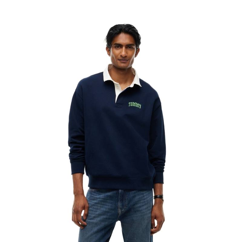 Tommy Hilfiger Sweatshirts Men's Polo Collar Moderate