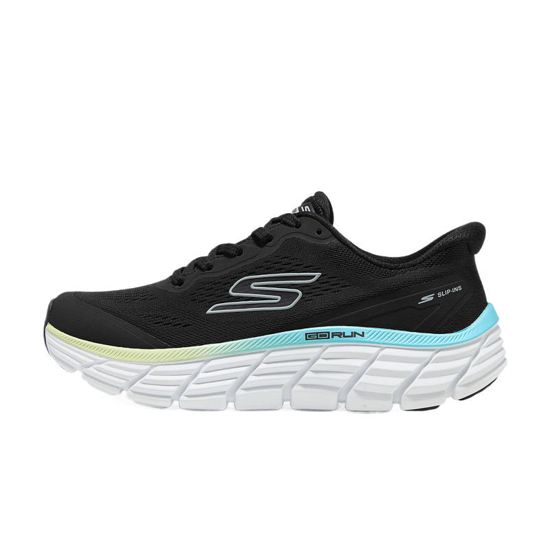 Skechers GOFLEX Running Shoes Women's Low Top White, Blue Green Gradient