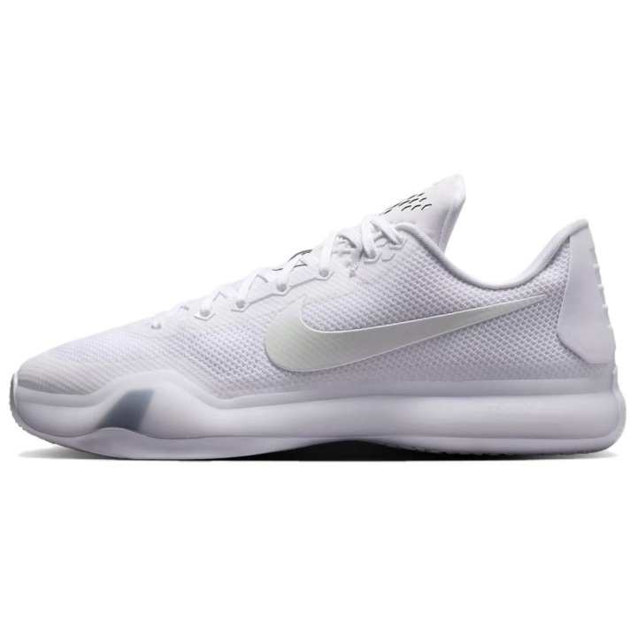 Nike Nike Kobe 10 Low top Basketball Shoes Unisex White