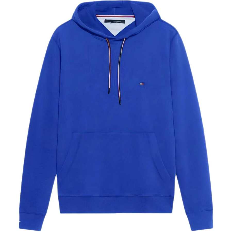 Tommy Hilfiger Sweatshirts Men's Royal Blue Hooded Non Detachable Moderate