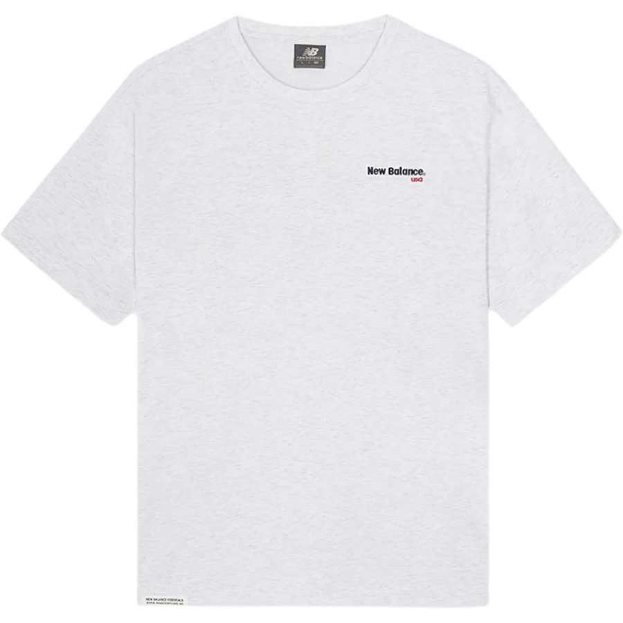 New Balance New Balance T Shirts Unisex Gray Crew Neck