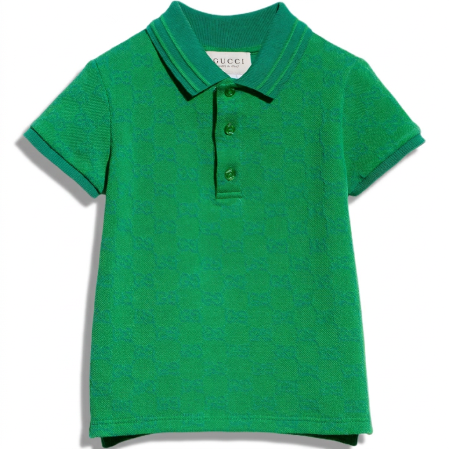 GUCCI Baby Polo Shirts Polo Collar Moderate