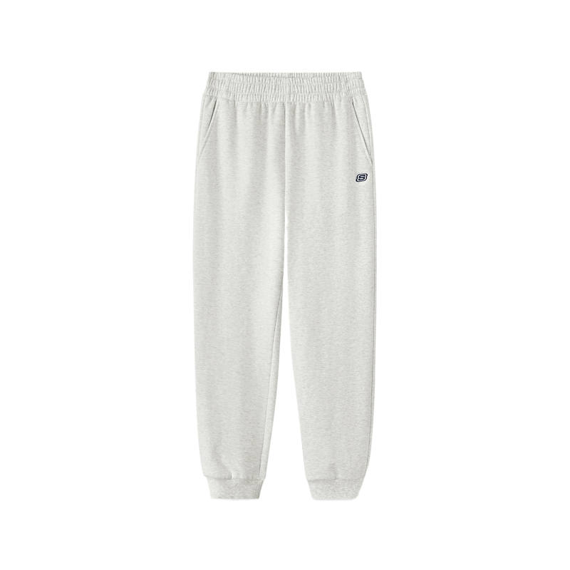 Skechers Knitted Sweatpants Men's Light Heather Gray 0248 Moderate