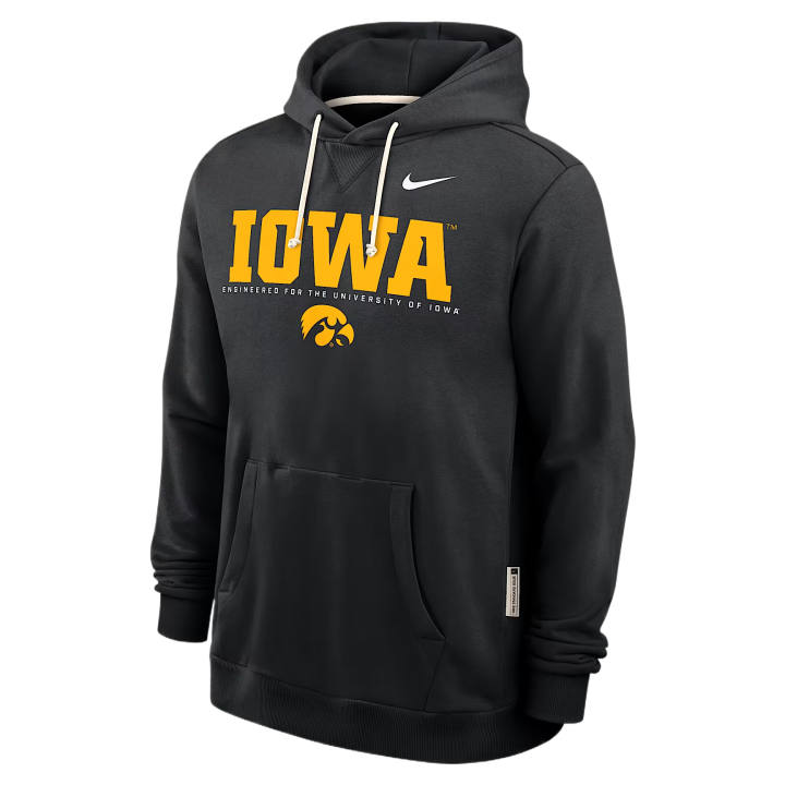 Nike Nike Dri Fit College Sweatshirts Men's Black Hooded Non Detachable Moderate