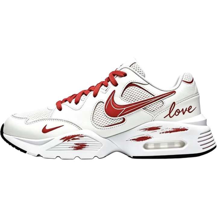 Nike Nike Running Shoes Unisex Low Top White & Red
