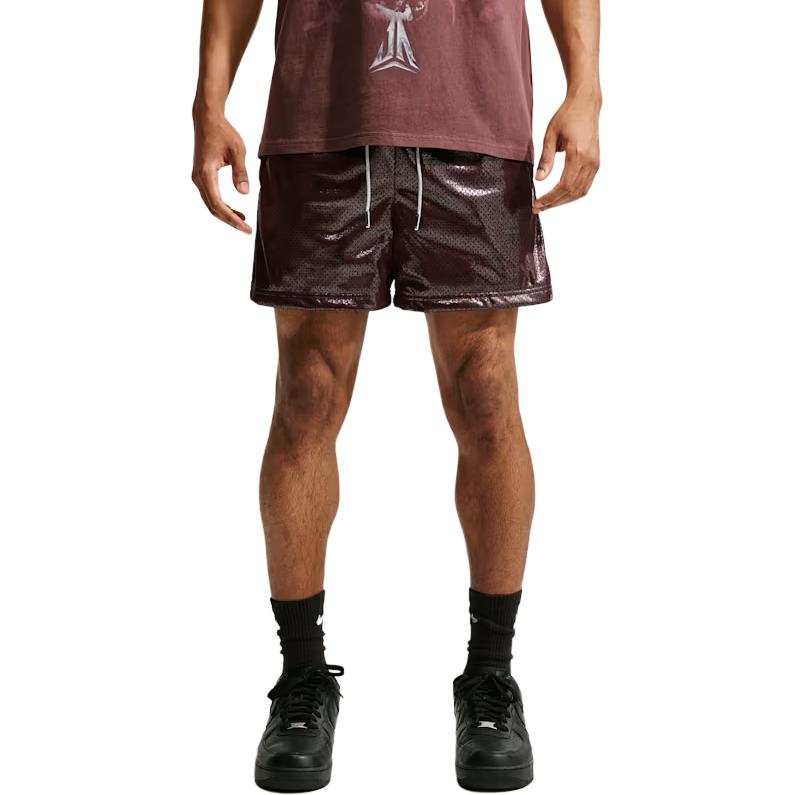 Nike Nike Basketball Shorts Men's Burgundy Red Moderate
