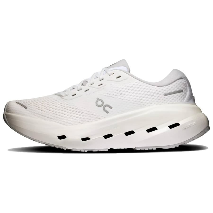 On Cloudrunner 3 Running Shoes Women's Low Top White | Glacier Gray