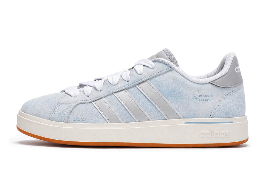 Adidas Adidas Grand Court Base 00s Skateboard Shoes Unisex Low Top Blue