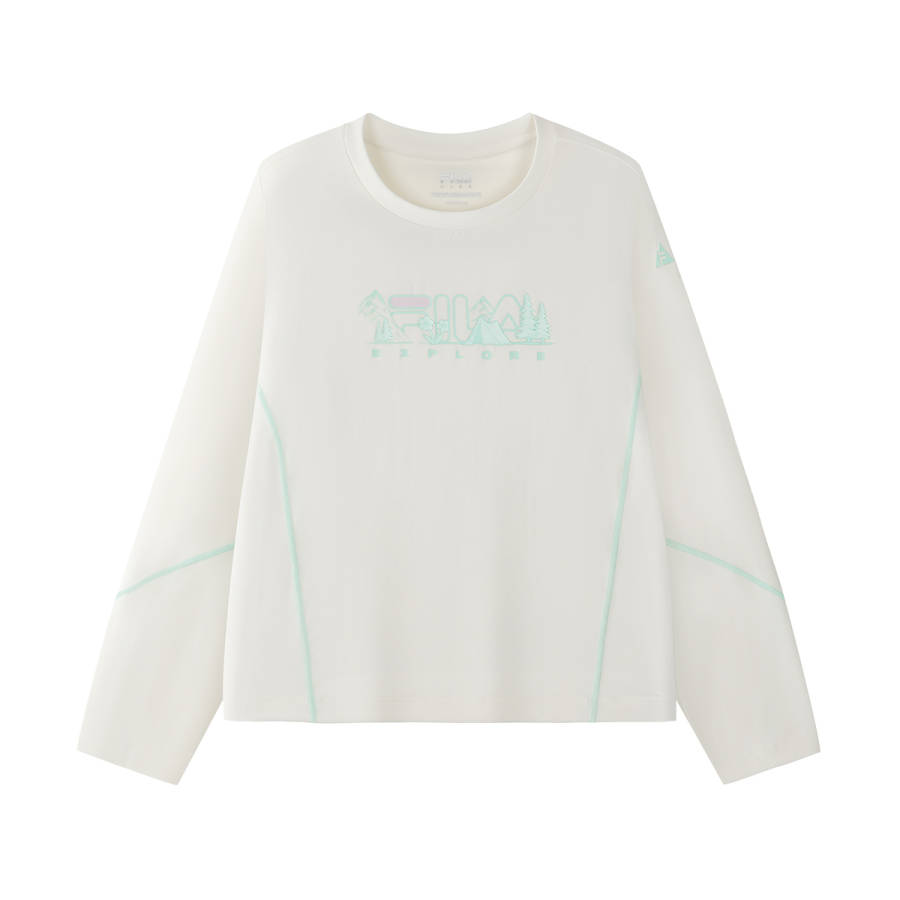FILA KIDS T Shirts Crew Neck Moderate