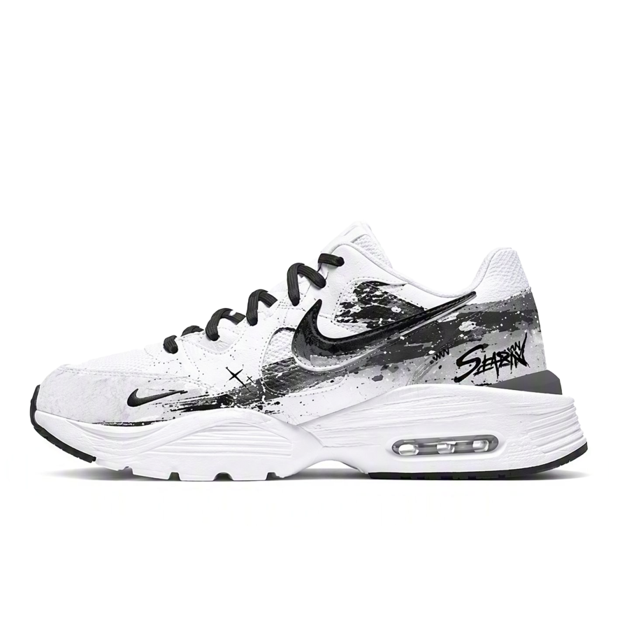 Nike Nike Air Max Fusion Running Shoes Unisex Low Top Black/White