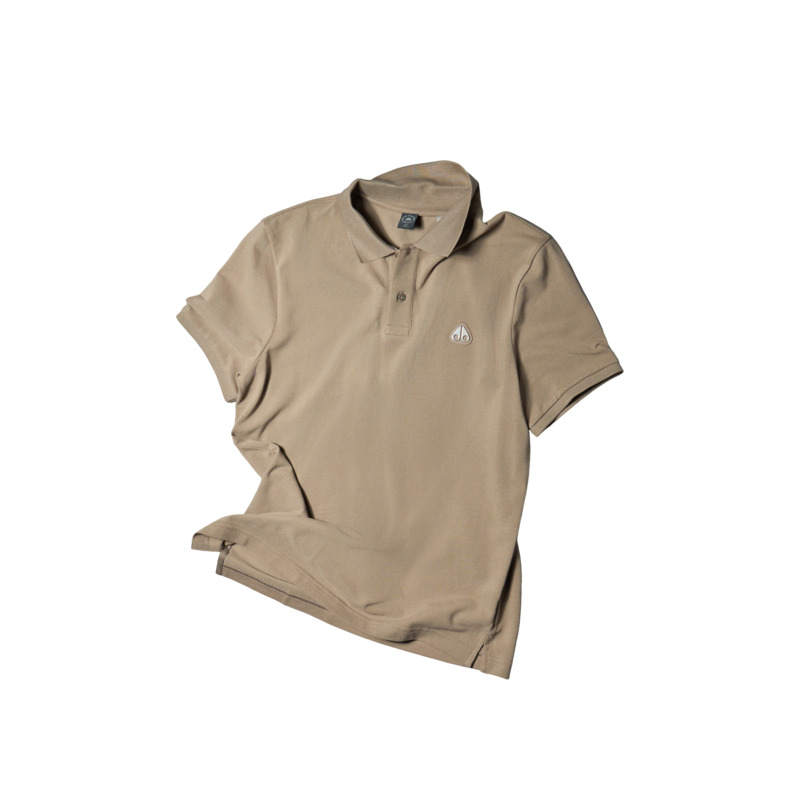 Moose Knuckles Moose Knuckles Polo Shirts Men's Marine Blue Thin