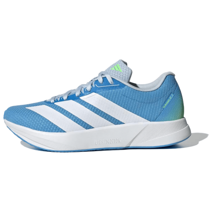Adidas Adidas Duramo RC2 Running Shoes Women's Low Top Blue Crackled/Cloud White/Lime Crackled