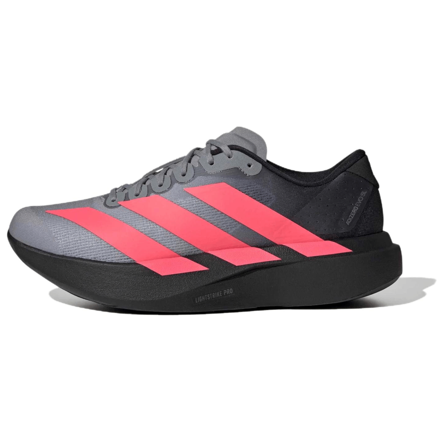 Adidas Adidas Adizero Evo SL Running Shoes Men's Low Top Gray Black