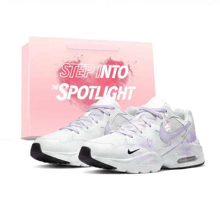 Nike Nike Air Max Fusion Running Shoes Women's Low Top White, Pink