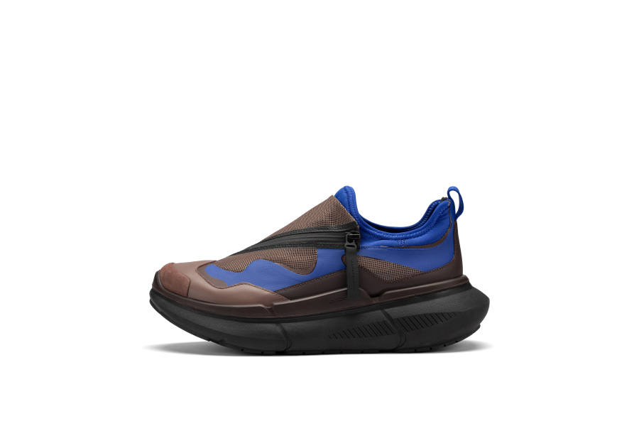 Ecco Biom 2.2 MAX Casual Shoes Women's Low Top Brown Blue Black Multicolor