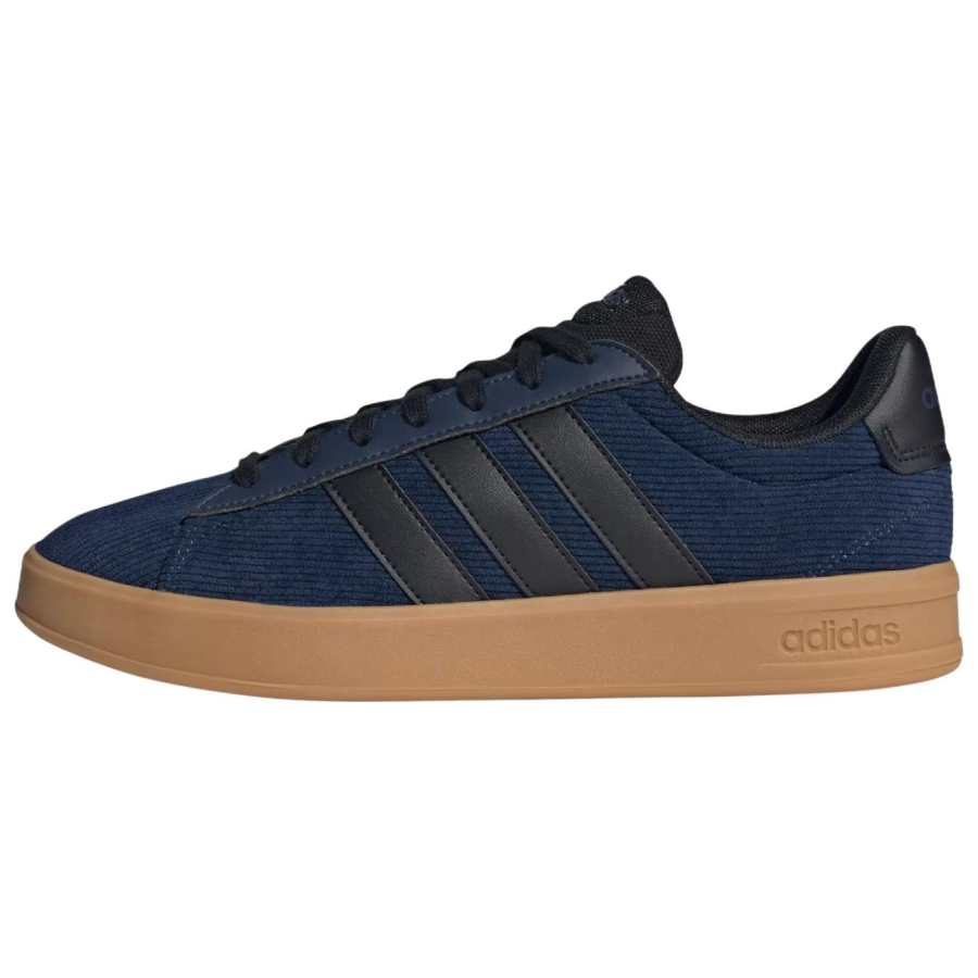 Adidas Adidas GRAND COURT 3.0 Skateboard Shoes Men's Low Top Indigo/Core Black
