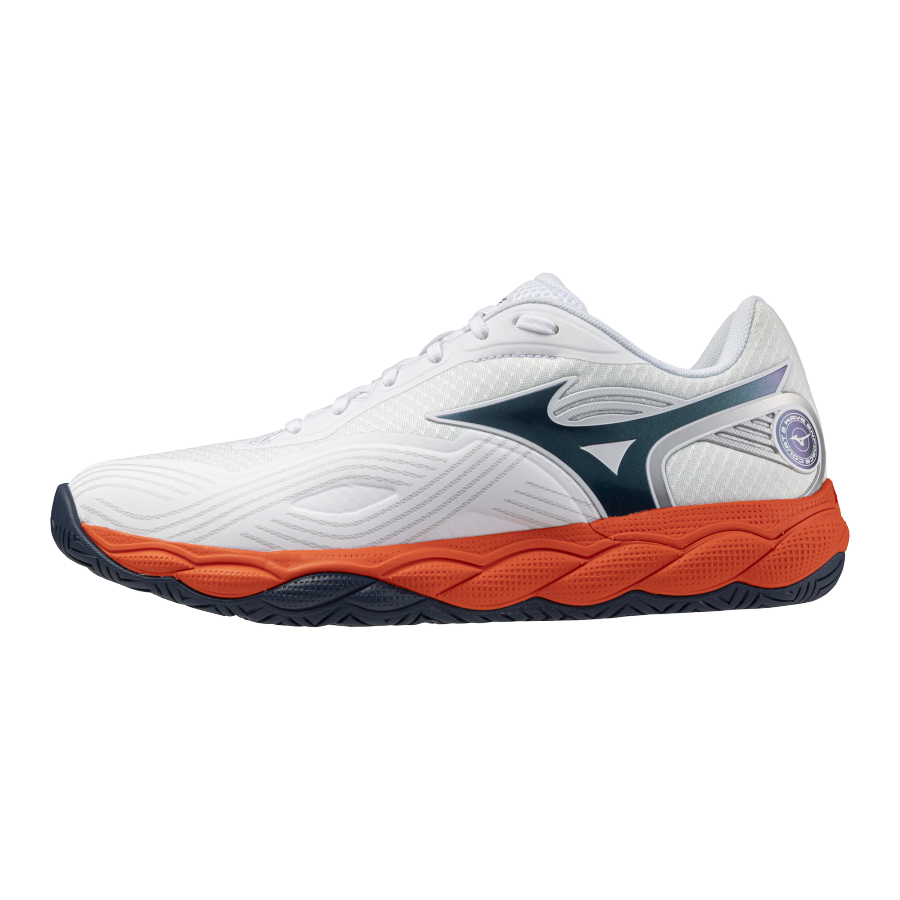Mizuno WAVE ENFORCE COURT Tennis Shoes Men's Low Top White