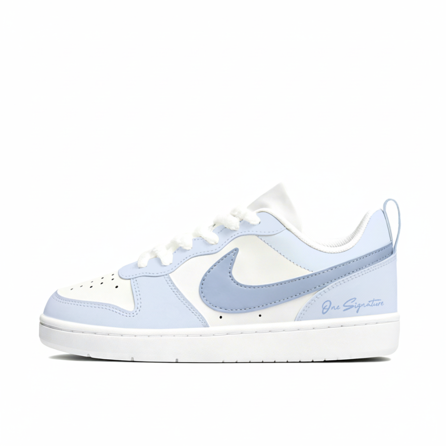 Nike Nike Court Borough Skateboard Shoes Women's Low Top Light Blue