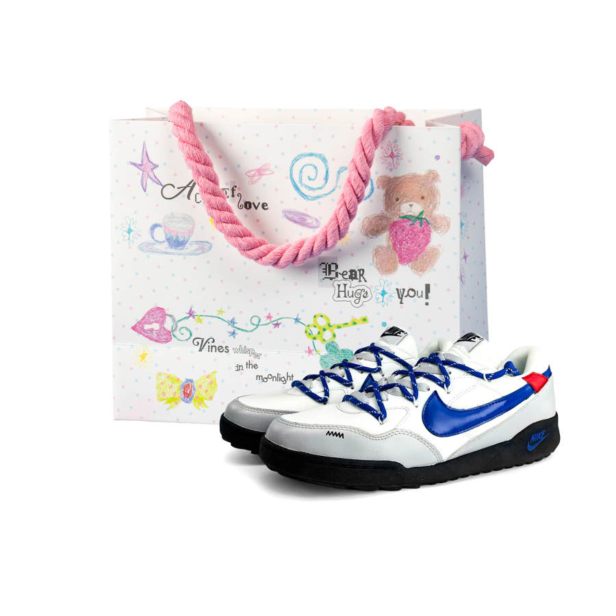 Nike Nike Terra Manta Casual Shoes Unisex Low Top White Blue Brown