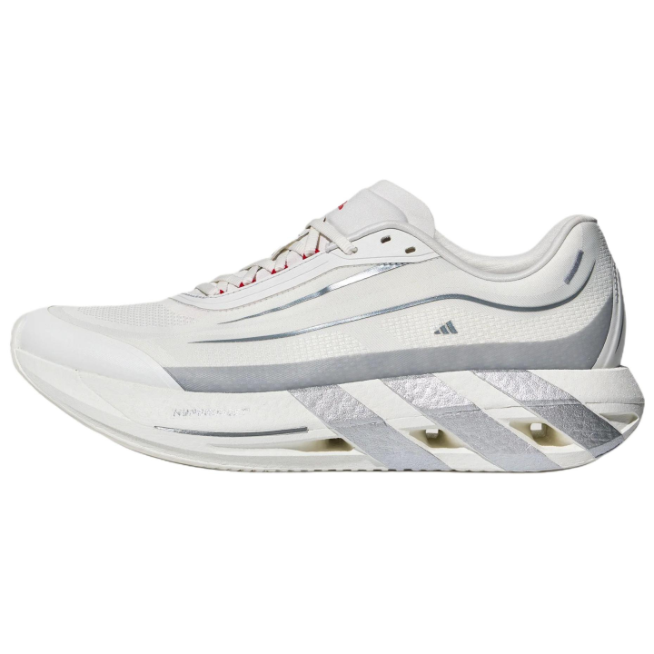 Adidas Adidas HYPERBOOST Running Shoes Unisex Low Top Crystal White/Detective Gray Metal/Metallic Silver