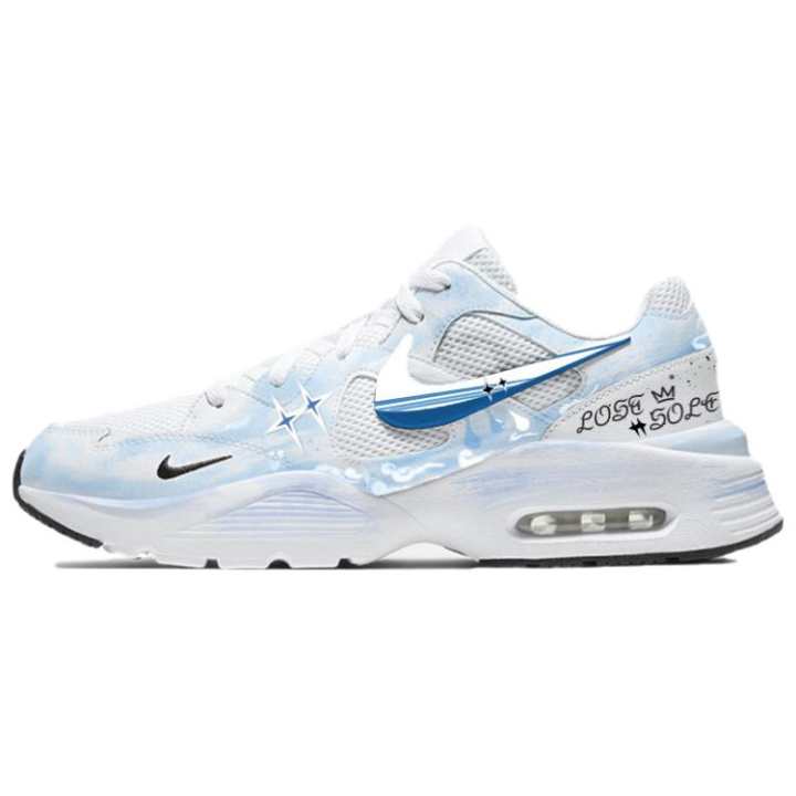 Nike Nike Air Max Fusion Running Shoes Unisex Low Top White/Blue