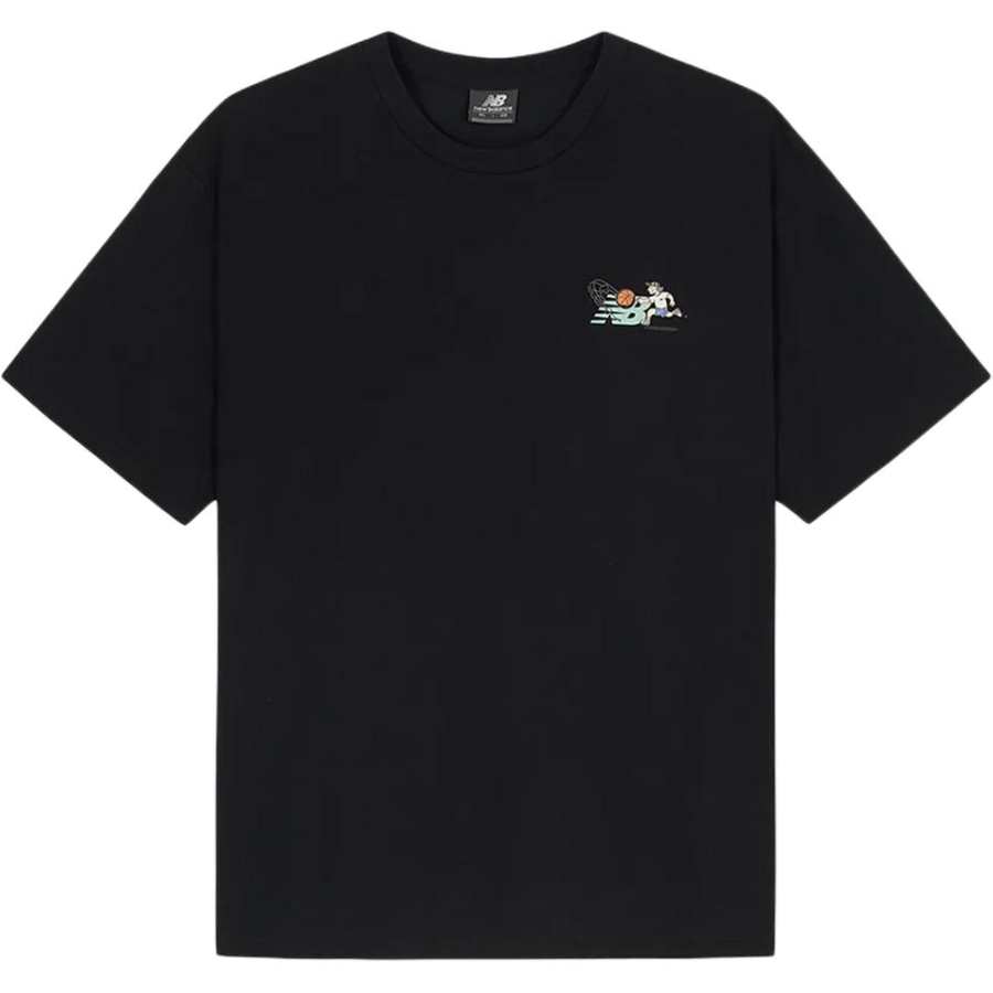 New Balance New Balance T Shirts Men's Black Crew Neck