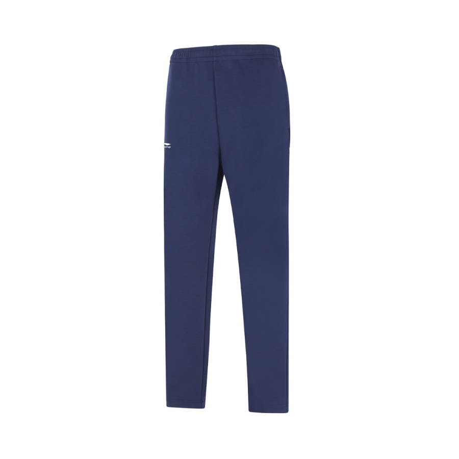 Li-Ning Li Ning Knitted Sweatpants Men's Deep Navy Blue Moderate Straight Fit Pants