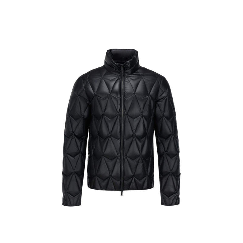 Moose Knuckles Moose Knuckles Down Jackets Men's Black Stand Collar Moderate
