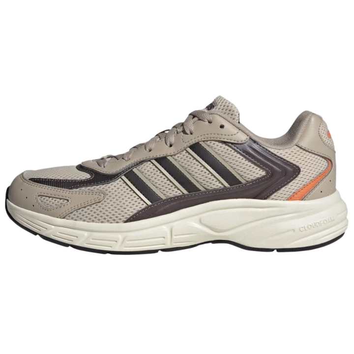 Adidas Adidas ECLYPTIX 2000 Running Shoes Men's Low Top Crystal Linen/Dark Brown/Dark Orange