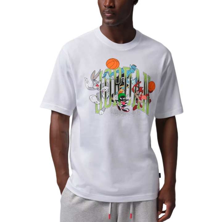 Jordan Jordan T Shirts Men's White Crew Neck