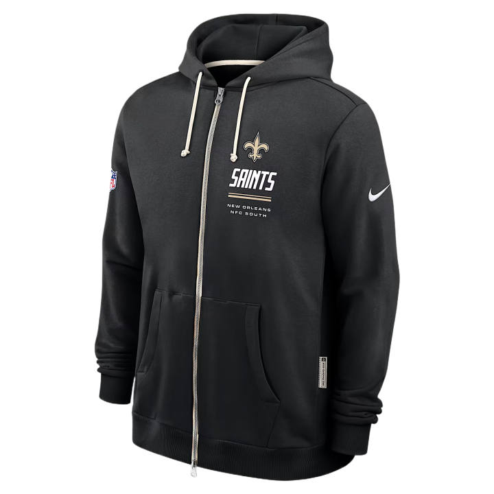 Nike Nike NFL Sweatshirts Men's Black Hooded Non Detachable Moderate