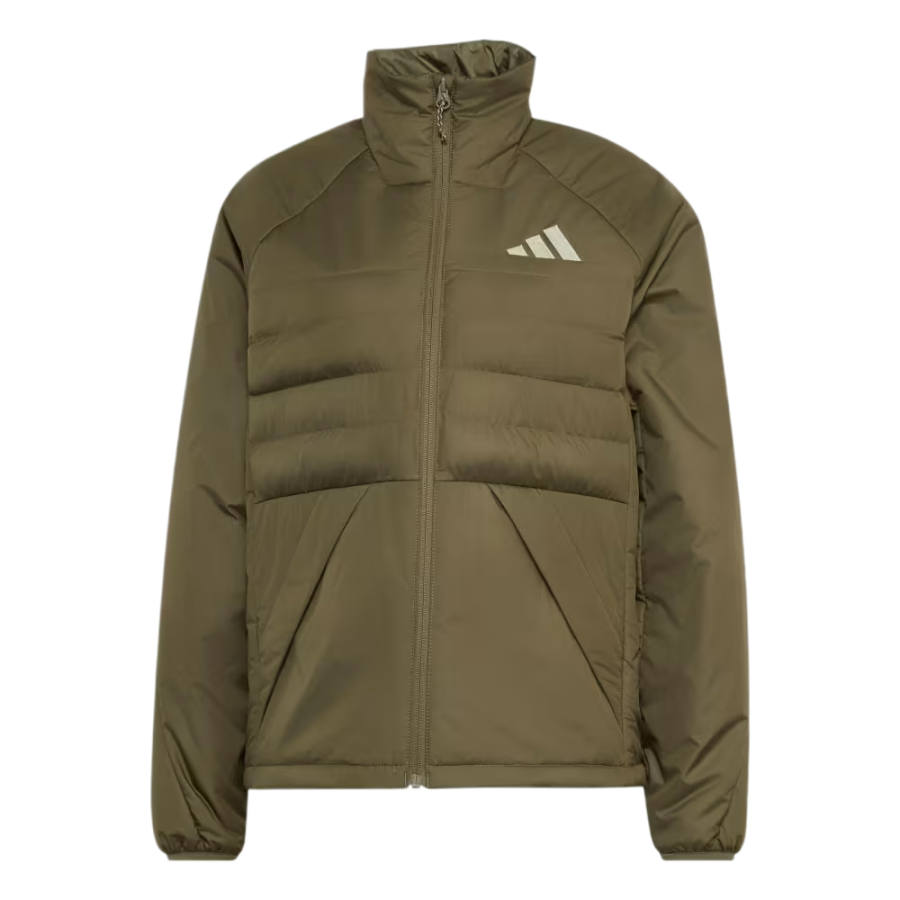 Adidas Adidas Jackets Women's Olive Green/Olive Green Stand Collar Moderate