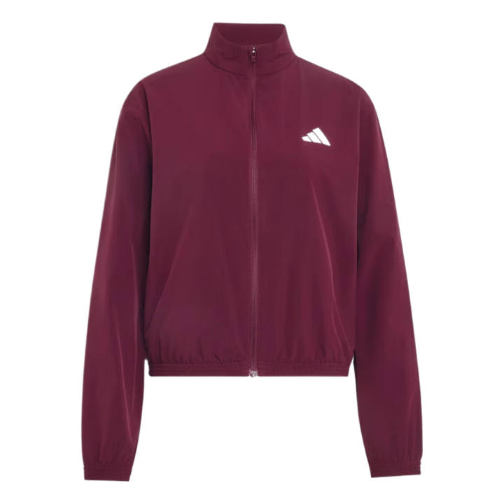 Adidas Adidas Jackets Women's Burgundy/White Stand Collar Moderate