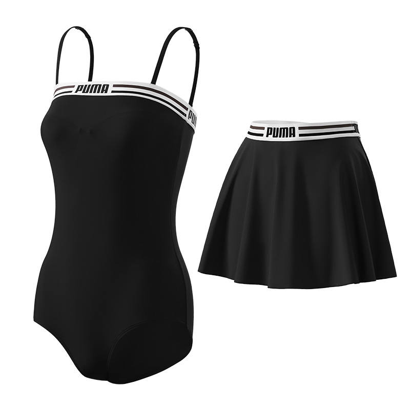 PUMA Swimsuit Sets Women's Thin Short Skirt