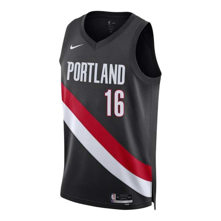 Nike Nike NBA Basketball Jerseys Men's Black Crew Neck Moderate